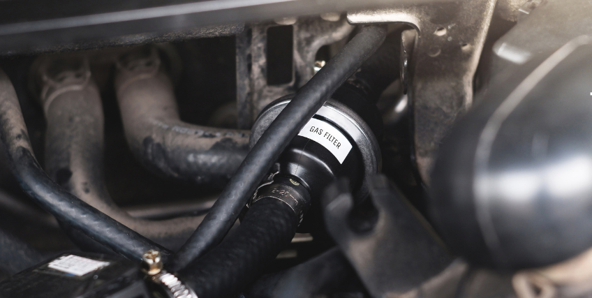 Kraftstoffsystem im Motor
